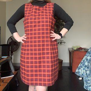 Princess Highway Prep School Plaid Shift Dress